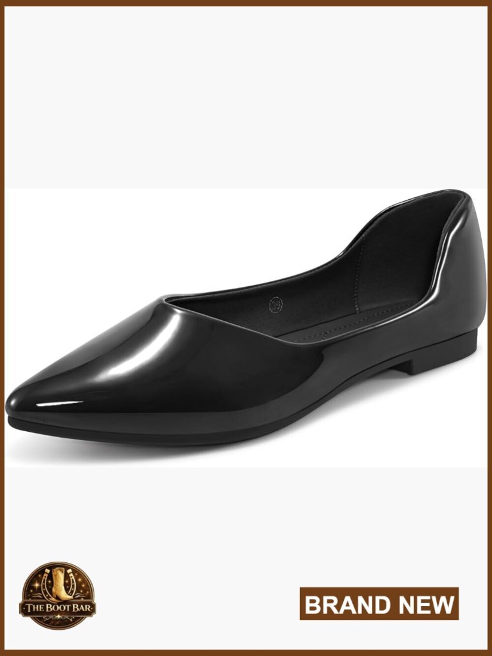 Women's Ballet Flats - Cushioned Memory Foam Dressy Work Shoes